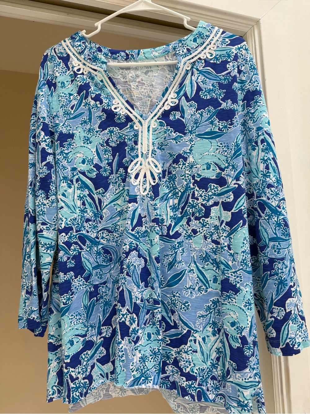 EUC! Lilly Pulitzer Royal Purple Koalafications tunic XL